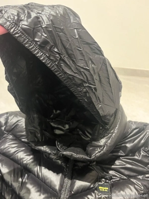 Blauer USA Daunenjacke schwarz Gr. 38   sehr guter Zustand Bild 3