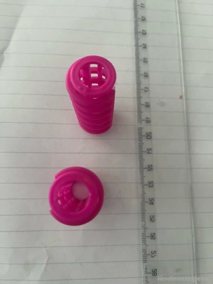 2 lockenwickler pink