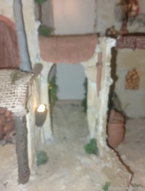 Orientalische Krippe mit figuren Bild 3