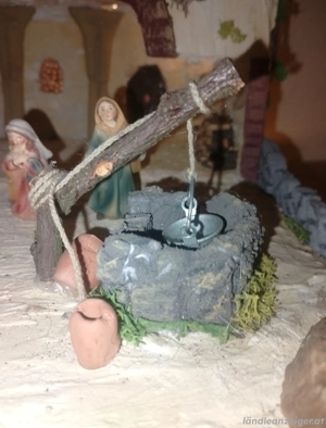 Orientalische Krippe mit figuren Bild 2