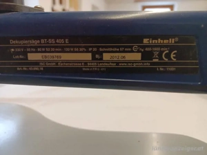 Dekupiersäge Einhell Bild 3