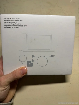 Apple MagSafe Netzteil 60W   Original   NEU & OVP (MC461Z A) Bild 5