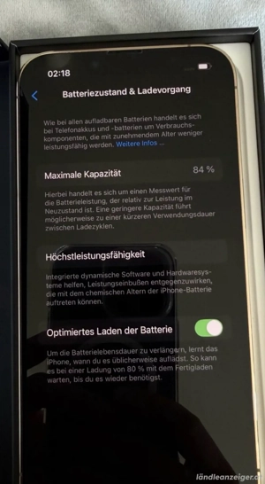 iPhone 13 Pro, 256 GB, Gold Bild 2