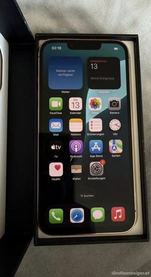 iPhone 13 Pro, 256 GB, Gold Bild 4