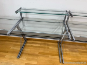 4 Stück Glasschreibtische einzeln oder gesamt Bild 4