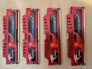 Arbeitsspeicher G.Skill RAM 4 Stk. G.Skill F3-12800CLS-8GBXL DDR 3 RAM a 8 GB = 32 GB Total