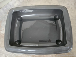 Katzenklo Wanne mit Rand Bild 2