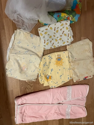  Baby Bettwäsche mit zubehör  Bild 4