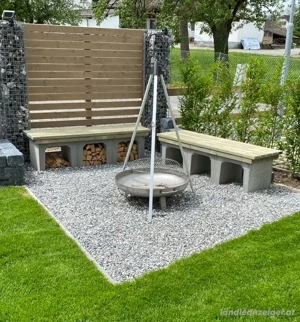  Sitzgruppe für Grillplatz 