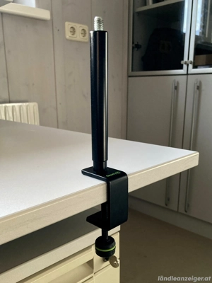 Gravity - Mikrofon Tischklemme + Stativverlängerung  Bild 3