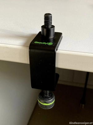 Gravity - Mikrofon Tischklemme + Stativverlängerung  Bild 2