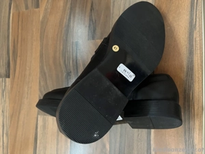 Schuhe schwarz leder Bild 2