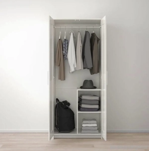 2x Schrank weiß   78 x 190 cm Bild 2