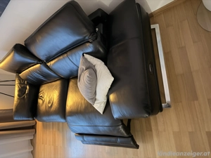 Ledercouch Designercouch mit elektrischer Relaxfunktion und USB Auflademöglichkeit für Handy usw.  Bild 5