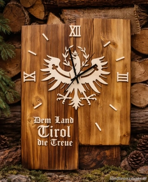 Handgemachte Rustikale HolzwandUhren Bild 2
