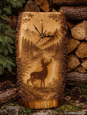 Handgemachte Rustikale HolzwandUhren Bild 3