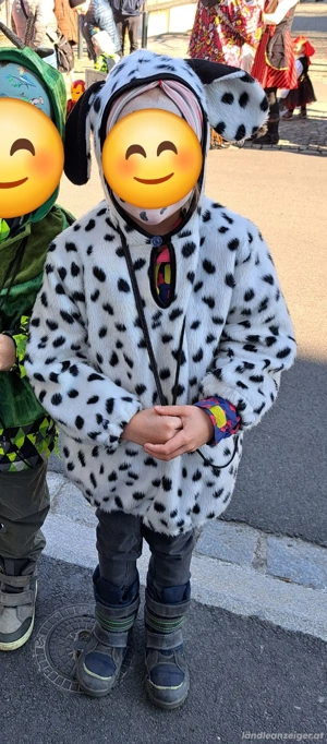 Faschingskostüm Dalmatiner Gr 116 Bild 2