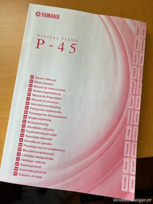 Yamaha Digital Piano P-45 Bild 7