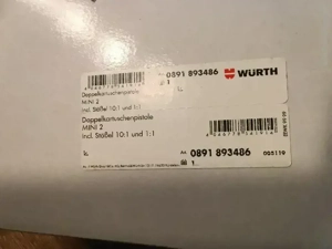 Würth Doppelkartuschenpistole 10:1 und 1:1 0891893486