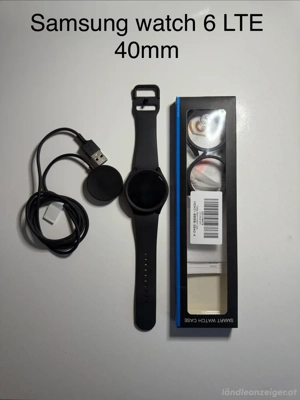 Samsung Watch 6 LTE 40MM   Wie Neu. Frei Alle sim Karte. E-Sim USB Kabel. Hülle  Panzerfolie   230  Bild 2