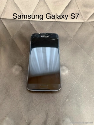 Samsung Galaxy S7schwarz,  Frei Alle sim Karte. USB Kabel. Hülle  Panzerfolie   50  Bild 2