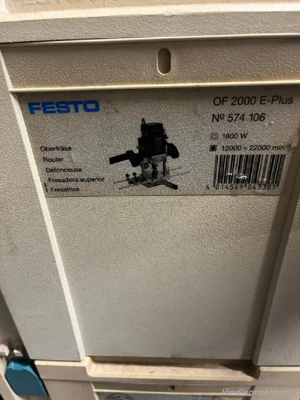 Oberfräse Festo Bild 2