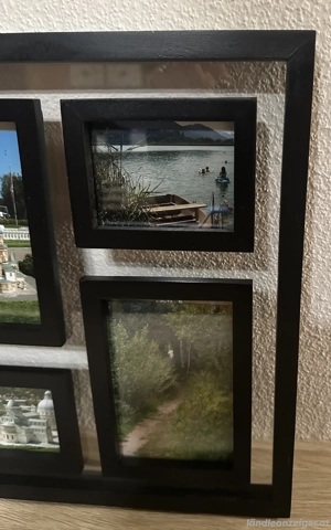 Moderner Fotorahmen für 6 Bilder - Schwarz - 45   35 cm Bild 2
