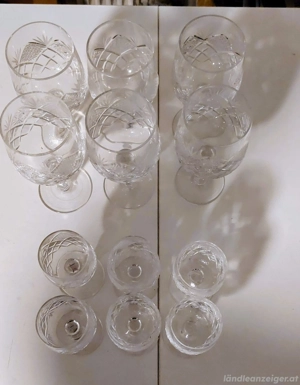 Kristallgläser 6 + 6 Bild 4