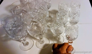 Kristallgläser 6 + 6 Bild 2