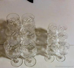 Kristallgläser 6 + 6 Bild 3