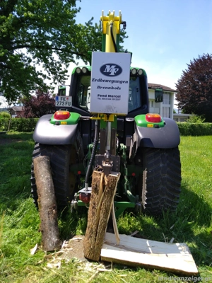 Holzspalter 30to mit Eilgang  Bild 3