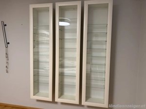 Schöner Kasten mit Glasfächer