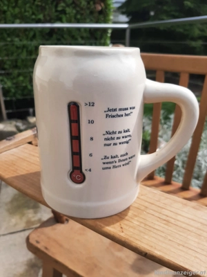 Steingut Bierkrüge  Bild 3