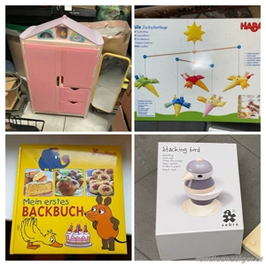 Playmobil, Holzspielzeug, Carrera usw.