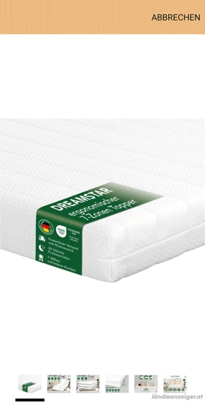 Matratzentopper mit Kaltschaumkern Bild 2