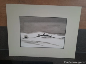 Bild signiert Landschaft Bild 2