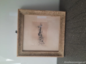Radierung signiert  Bild 3