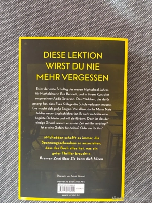 Thriller Buch Bild 2