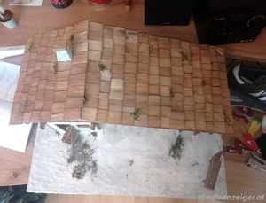 Alpenländsiche Krippe mit figuren Bild 2