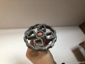 Einfacher Finger Fidget Spinner. eckig 3D gedruckt. Bild 2