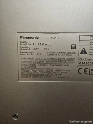 Panasonic LCD TV  Bild 5