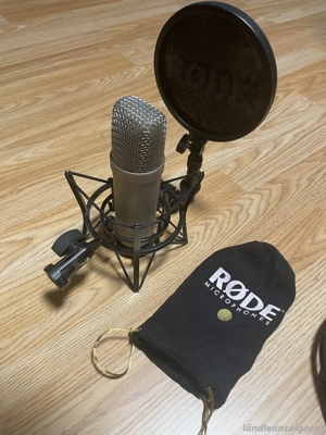 Professionelles Tonstudio-Set   R DE Mikrofon + Soundcraft Mischpult   komplett & gepflegt Bild 2