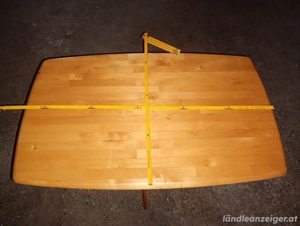 Echtholz Couch Tisch Wohnzimmertisch  Bild 2