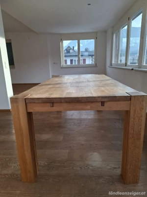 Vollholz Tisch  Bild 3