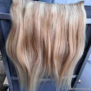Echt Haarteil mit Clips
