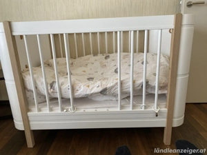 Babybett inkl. Umbausatz zu Jugendbett