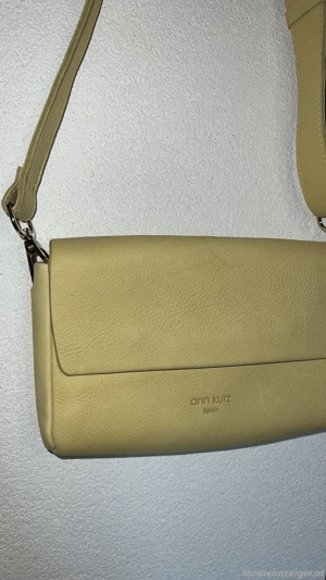 ann kurz Umhängetasche gelb butter yellow Bild 2