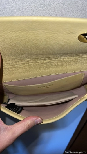 ann kurz Umhängetasche gelb butter yellow Bild 3