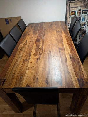 Vollholztisch Bild 2