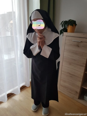 Fasching Nonnenkostüm
